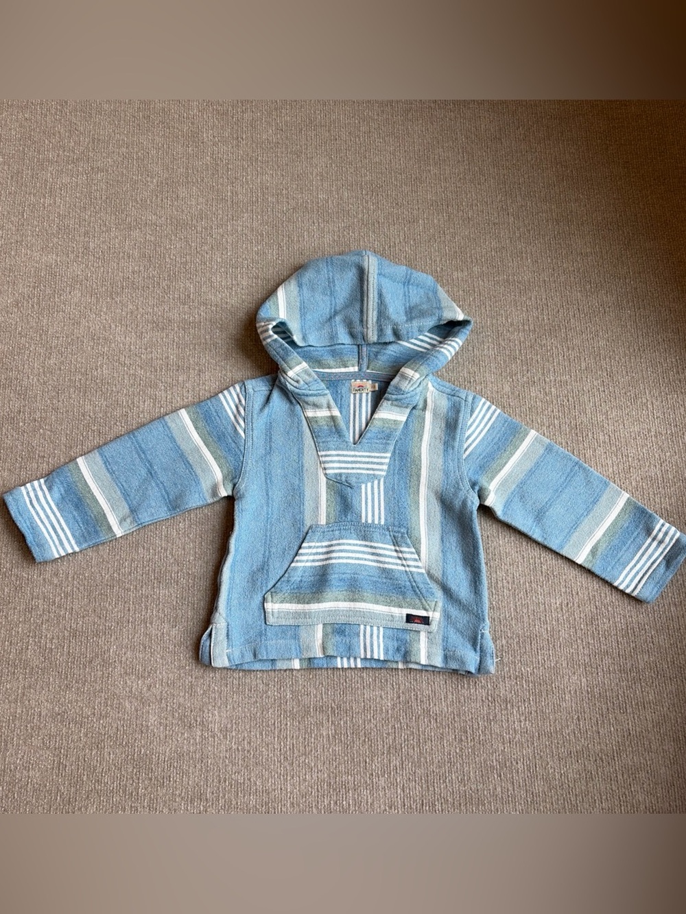 Faherty Boy’s 2T Terry Baja Poncho
